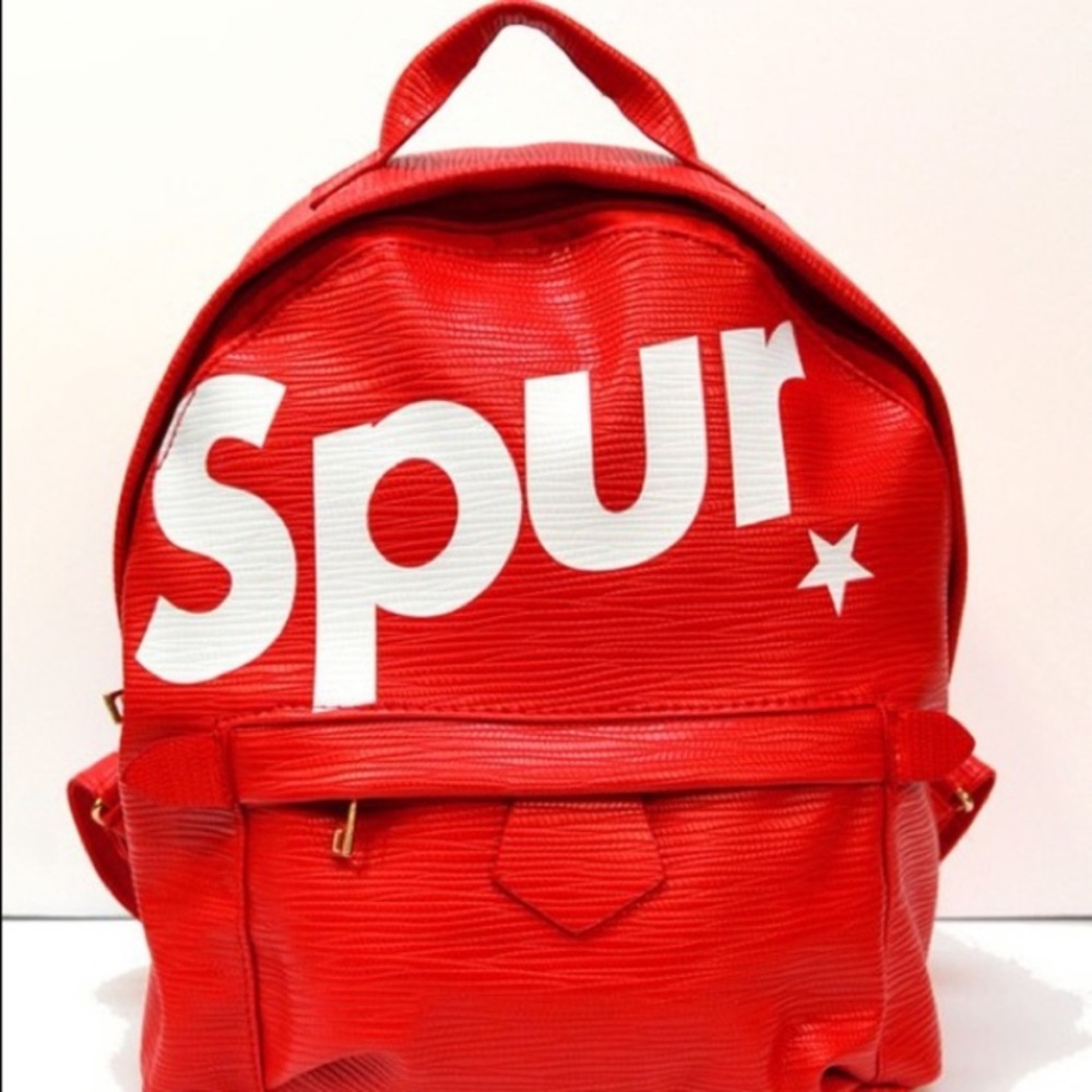 Red spur back pack